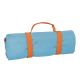 Picknickdecke, gesteppt, blau/orange, 130 x 170 cm