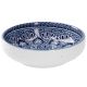 Schale China, flach, blau/hellblau, 12 cm