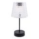 Solar-Leuchte Kristall, transparent, 25 cm