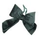 Deko-Schleife Samt, hängend/grün, 23 cm