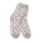Kuschelsocken Anti-Rutsch, Leo/greige