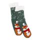 Norweger Socken Xmas, Fuchs/dunkelgrün, Größe 35-42