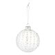 Kugel Noppen, klar, 8 cm