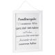 Schild Familienspruch, Zusammen halten, 40 x 30 cm