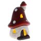 LED-Haus Pilz, rot, 12 cm