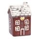 LED-Haus Rustik, Herz, 10 cm
