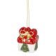 Anhänger Geschenk mit Schleife, Baum, 5 cm