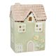 LED-Haus Frühling, grün, 17 cm