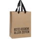 Geschenktüte Kraft, Bestes Geschenk, 22 x 28 cm