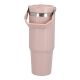 Isolierbecher mit Henkel, rosa, 900 ml