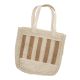 Shopper Streifen, beige, 36 x 40 cm