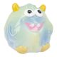 Spardose Mini, Monster, pastellblau/grün, 6 cm