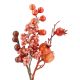 Deko-Stecker Granatapfel/Beeren, orange, 25 cm