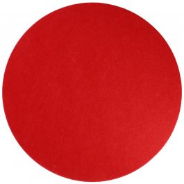 | 38 cm Filz-Platzset, rot, NANU-NANA