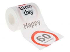Toilettenpapier Birthday, 60 Jahre, 24 Meter