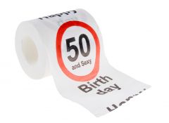 Toilettenpapier Birthday, 50 Jahre, 24 Meter