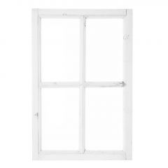 Deko-Fenster, weiß, 40 x 60 cm