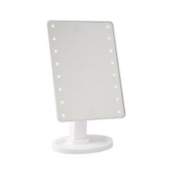 LED-Spiegel, weiß, 31 cm