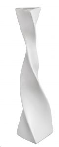 Design Keramik-Vase, Spirale
