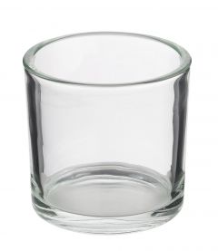 Glas-Vase, rund, 14 cm