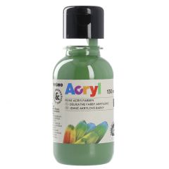 Acrylfarbe, olivgrün, 130 ml