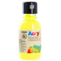 Acrylfarbe, gelb-fluoreszierend, 130 ml