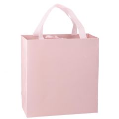 Geschenktüte Uni, matt, rosa, 28 cm