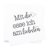 Serviette Gast, Essen, 20 Stück