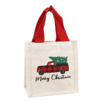 Tasche Weihnachten, Auto, 15 cm