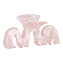 Haarklammer Sommer, Welle, rosa