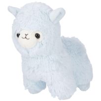 Kuscheltier Alpaka, blau, 18 cm