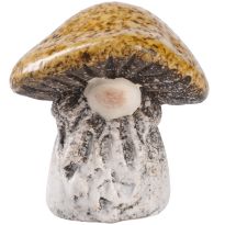 Pilz Wichtel, spitz/braun, 7 cm
