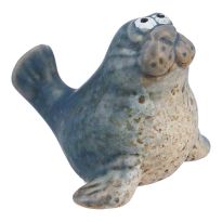 Seelöwe, sitzend, 6 x 5 cm