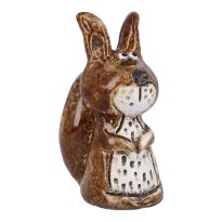 Eichhörnchen, stehend/braun, 5 x 3.5 x 7.5 cm