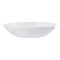 Schale Opal, rund/weiß, 20 cm