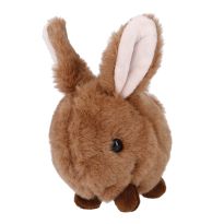 Kuscheltier Häschen, braun, 14 cm