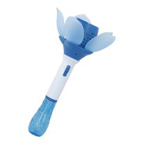 Seifenblasen LED-Blume, blau, 33 cm
