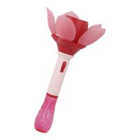 Seifenblasen LED-Blume, pink, 33 cm