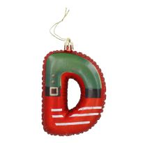Anhänger Buchstabe, D/rot, 10 cm