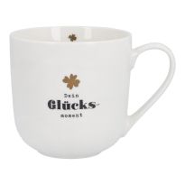 Becher Glück/Kleeblatt, Glücksmoment, 450 ml