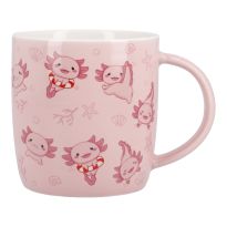 Becher Axolotl, rosa, 350 ml