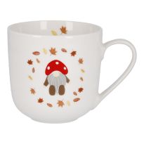 Becher Wichtel/Blätter, sitzend, 450 ml