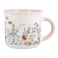 Becher Blumenwiese, rosa, 350 ml