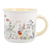 Becher Blumenwiese, gelb, 350 ml