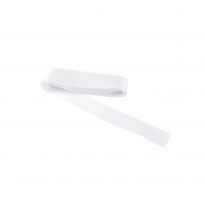 Geschenkband Satin, weiß, 25 mm x 3 m