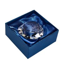 Diamant-Herz mit Spruch, Mama, 8 cm