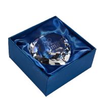 Diamant-Herz mit Spruch, Oma, 8 cm