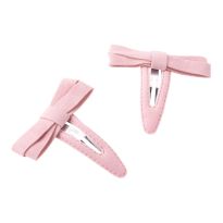 2er Set Haarspange Weihnachten, rosa