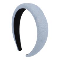 Haarreifen Jeans, glatt