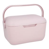 Kühlbox mit Griff, altrosa, 5 Liter
